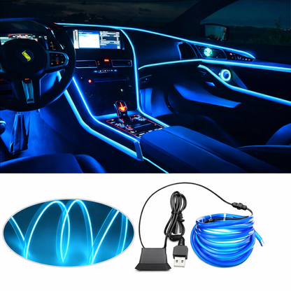 Bande Lumineuse LED Néon Flexible – Ambiance RGB pour Voiture & Gaming Setup