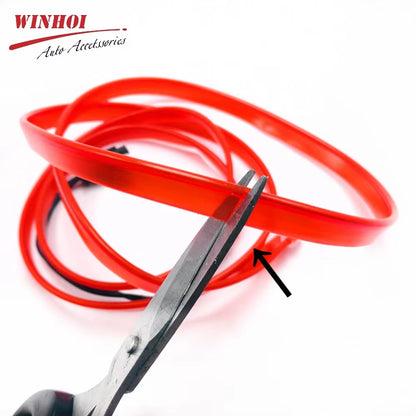 EL Wire for Car Interior Strip Lights with USB 1M/2M/3M/5M Flexible LED Neon Atmosphere Ambient Rope Tape Light for Car Door