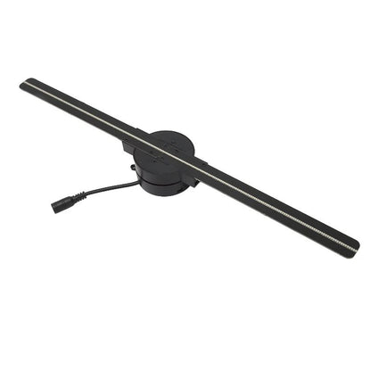 Enseigne Lumineuse LED – Projecteur Holographique 3D à Ventilateur DIY