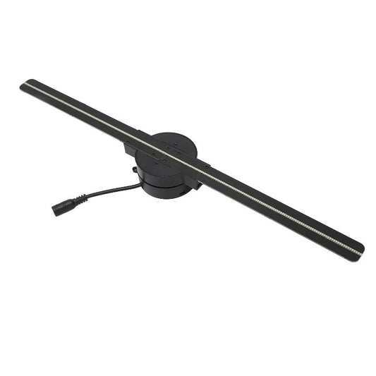 Enseigne Lumineuse LED – Projecteur Holographique 3D à Ventilateur DIY
